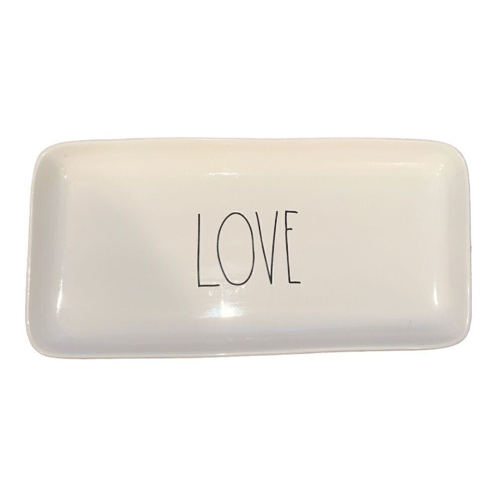 Rae Dunn large LOVE platter
